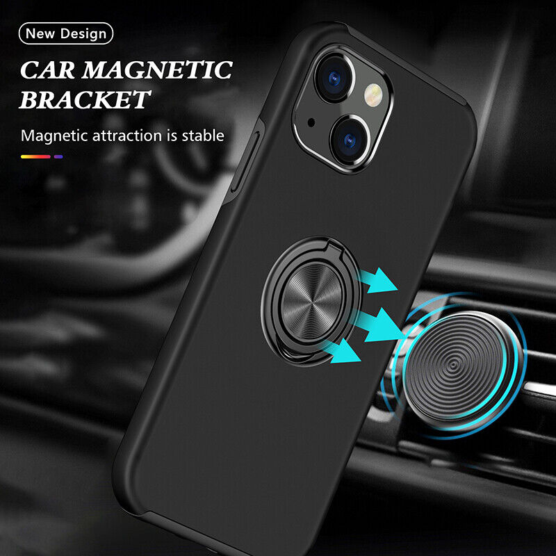 Coque hybride magnétique invisible pour iPhone 13 Mini Coque hybride magnétique invisible pour iPhone 13 Mini